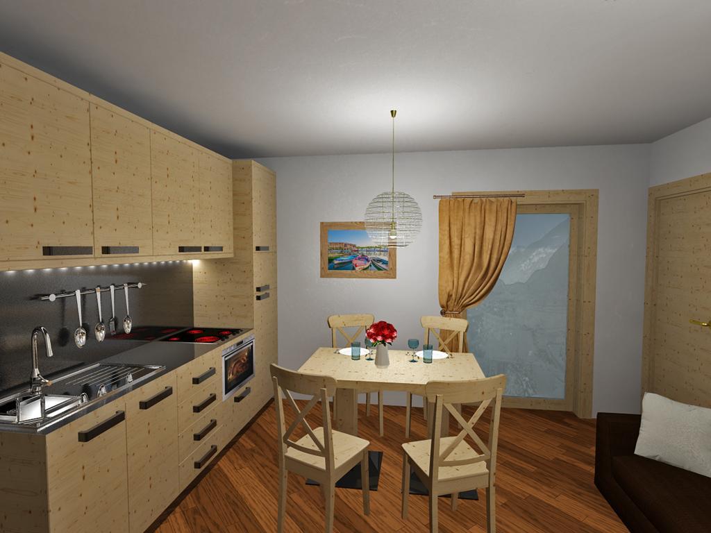Aparthotel Dolomites Living&Relax Commezzadura Δωμάτιο φωτογραφία